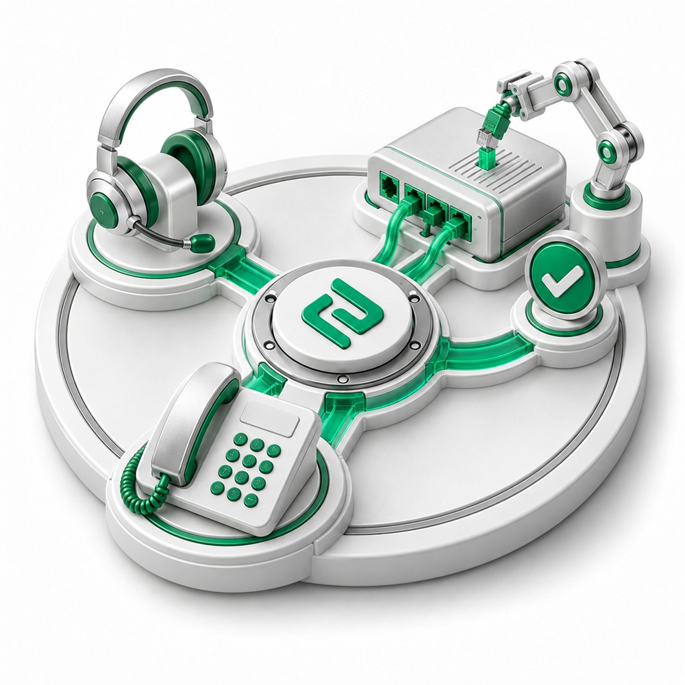Preparación de telefonía para Call Center